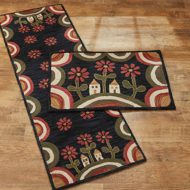 Cedar Hill Hooked Rug - 24